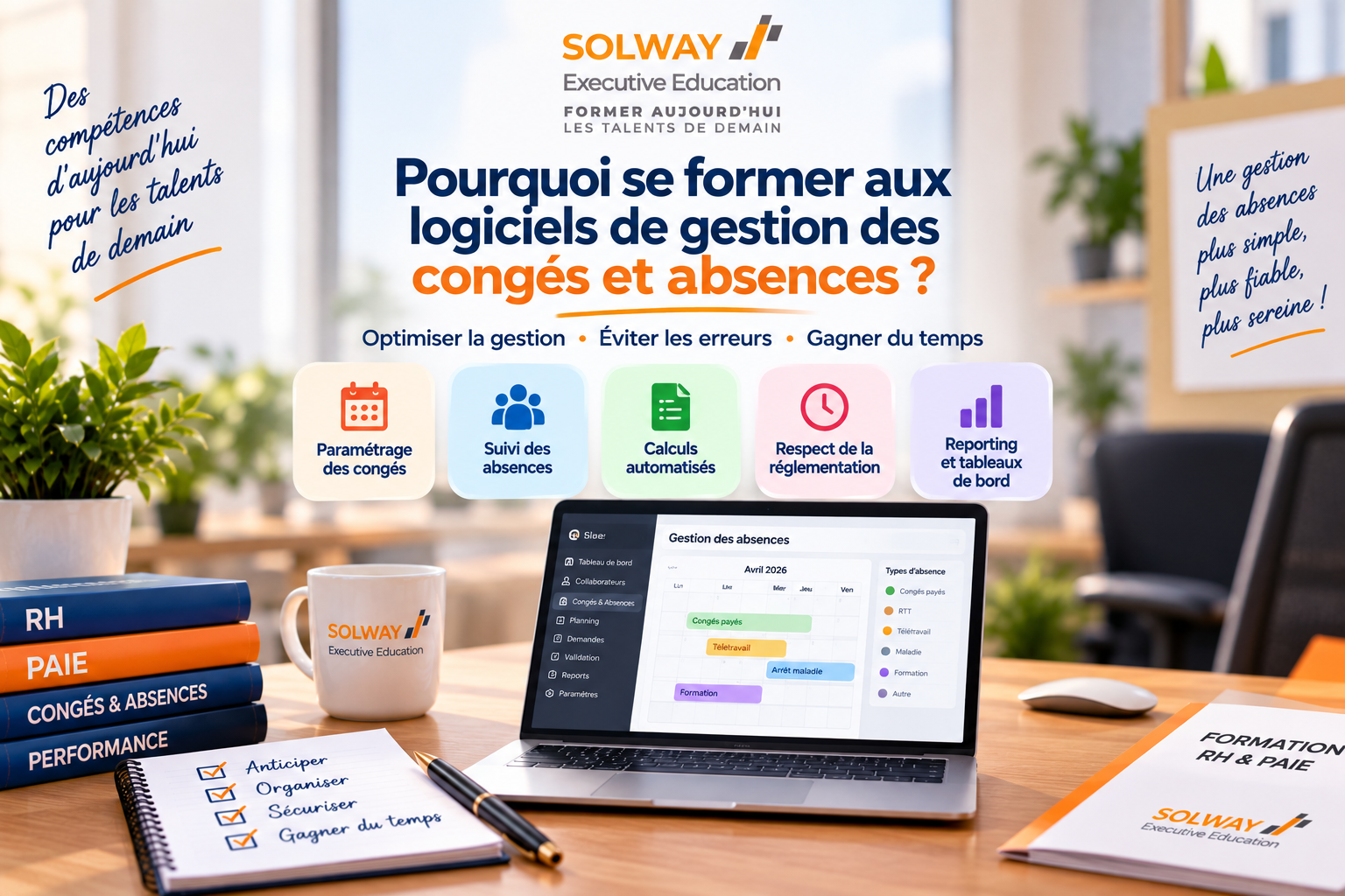 Pourquoi se former aux logiciels de gestion des congés et absences ?